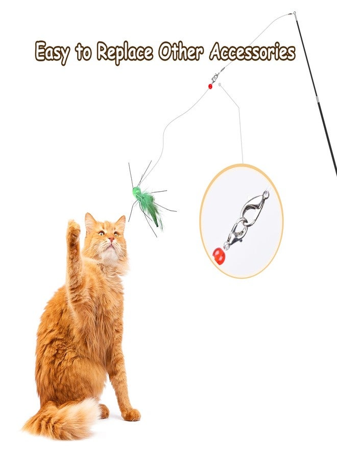 ORSDA Cat Wand Toy, Cat Teaser Toy for Indoor Cats - Image 5